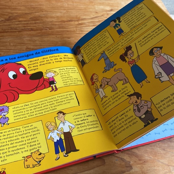 Spanish Clifford Book with stories and activities - Picture 8 of 9